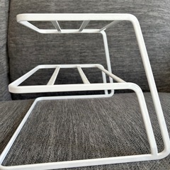 【美品】山崎実業　食器収納700円の画像