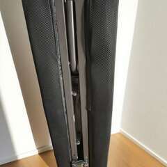 【値下げの相談可能】低反発折りたたみベッド(ハイバック) ブラック KBT-7Sの画像