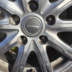 ナンカンAW-1 205/60R16 スタッドレスタイヤ・ホイール（手渡し歓迎の画像