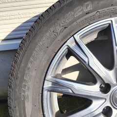 ナンカンAW-1 205/60R16 スタッドレスタイヤ・ホイール（手渡し歓迎の画像