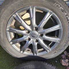ナンカンAW-1 205/60R16 スタッドレスタイヤ・ホイール（手渡し歓迎の画像