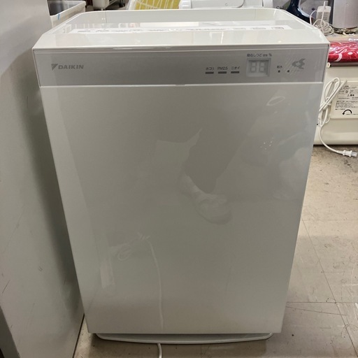 ロ2511-737 DAIKIN ストリーマ空気清浄機　2018年製　通電確認済み　中古美品