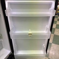 【ジャングルジャングル貝塚店】冷蔵庫　パナソニック　NA-B18C1 2024年製　ブラック　高年式　180L 単身　引っ越し　一人暮らし　家電　便利　冷凍　オシャレ　キレイ　かわいい　コンパクト　スタイリッシュ　Panasonic スリム　貝塚　二色浜　クリーニング済みの画像