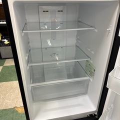 【ジャングルジャングル貝塚店】冷蔵庫　パナソニック　NA-B18C1 2024年製　ブラック　高年式　180L 単身　引っ越し　一人暮らし　家電　便利　冷凍　オシャレ　キレイ　かわいい　コンパクト　スタイリッシュ　Panasonic スリム　貝塚　二色浜　クリーニング済みの画像