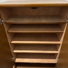 レトロ　下駄箱　シューズボックス　靴箱の画像