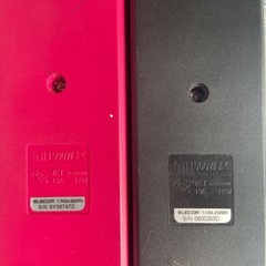 *取引者決定*【12/1まで・取りに来てくださる方】エレコム電源タップ・2つの画像