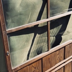 アンティーク 建具 ガラス引戸 レトロ②の画像