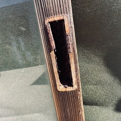 アンティーク 建具 ガラス引戸 レトロ②の画像