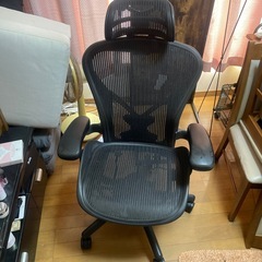 デスク　チェアー　ライトセットの画像