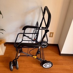 幸和製作所 TacaoF（テイコブ）アルミ製シルバーカー PW-298 骨組み/本体のみ ジャンク品の画像