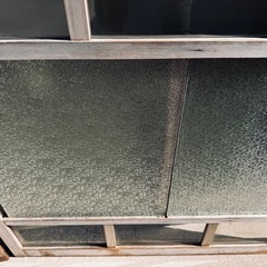 アンティーク 建具 ガラス引戸 レトロ③の画像