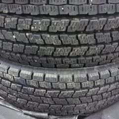 《2シーズン使用》ヨコハマ アイスガード スタッドレス 155/80R13 4本  エブリイ キャリイ 軽トラ リフトアップの画像