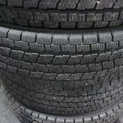 《2シーズン使用》ヨコハマ アイスガード スタッドレス 155/80R13 4本  エブリイ キャリイ 軽トラ リフトアップの画像