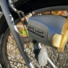 ブリヂストン製２６インチ　外装６段　絶対パンクしないタイヤとオートライト付の画像