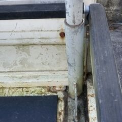 軽トラ荷台用鳥居、ボートやカヤックにも、ハイゼットS200Pの画像