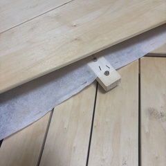 無印セミダブル収納ベッドの画像