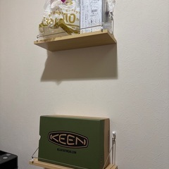 ウォールシェルフ×2の画像