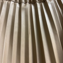 DHOLIC革風のプリーツスカートの画像