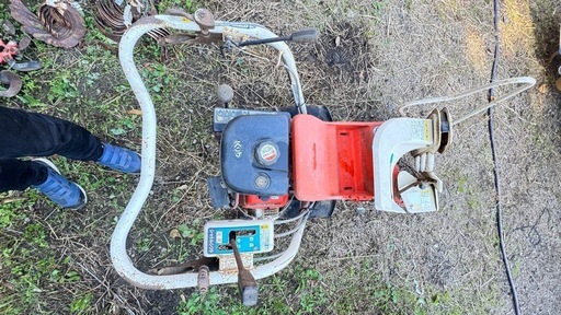 クボタRE30動力刈取機 バインダー