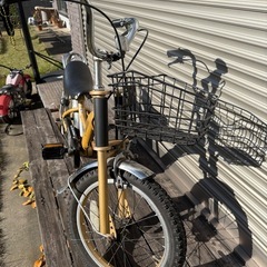 16インチ　キッズ　自転車　キャデラックの画像