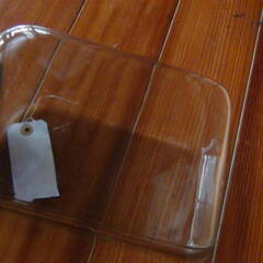 猫瓶 ガラス容器 気泡入り? 2個まとめて 昭和レトロ 中古品 現状品の画像