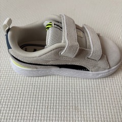 PUMA スニーカー 382207-01 15cm グレー/ブラック/イエローの画像