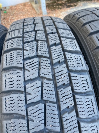 軽四自動車用 アルミ付きスタッドレスタイヤ 155/65R14 4本 DUNLOP WINTER MAXX 本日30日お渡し可能です。