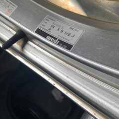 中古weds 19インチアルミホイールセットの画像