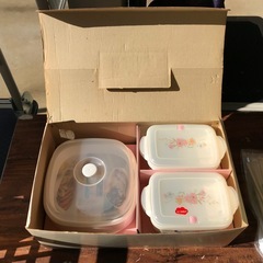 電子レンジ対応 保存容器セットの画像