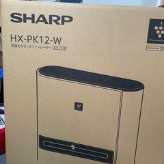 SHARP HX-PK12-W セラミックファンヒーターの画像