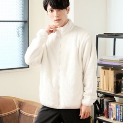 フリース　メンズ　ジャケットの画像