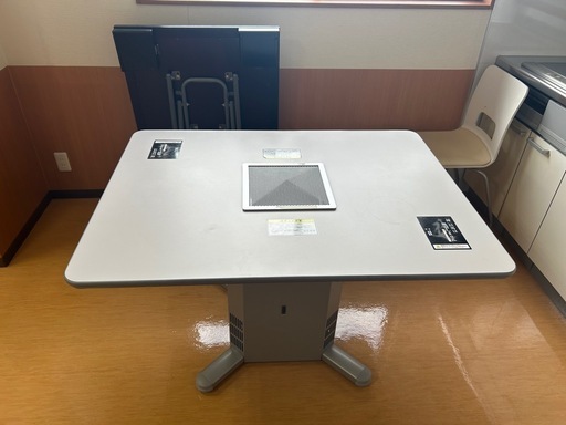 ITOKI分煙テーブル　事務所、室内、中古品！