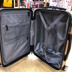 ジモティ割引有★【ジャングルジャングル岸和田店】NEWTRIP　スーツケース　ゴールド　南大阪 岸和田市 貝塚市 泉佐野市 和泉市 忠岡町 熊取町の画像