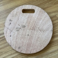 アウトドア焚き火用薪割り台の画像