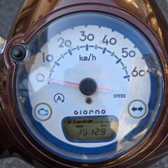 ジョルノAF77 自賠責R10年6月 原付バイクの画像