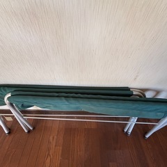 アウトドア折りたたみベンチ２つの画像