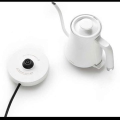 【新品未開封】バルミューダ　ケトル　ホワイトの画像