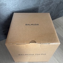 【新品未開封】バルミューダ　ケトル　ホワイトの画像