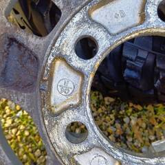 185サーフ　タイヤ&ホイールセット　純正　15インチ　  の画像