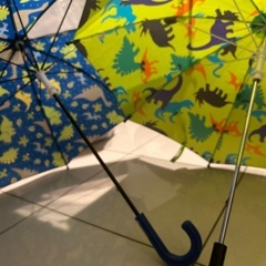 子供用の長傘、45センチ、恐竜柄ダイナソー、2本セットの画像