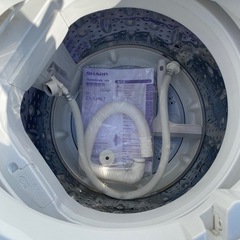 シャープ　洗濯機　4.5kg ES-G4E7 2020年製の画像