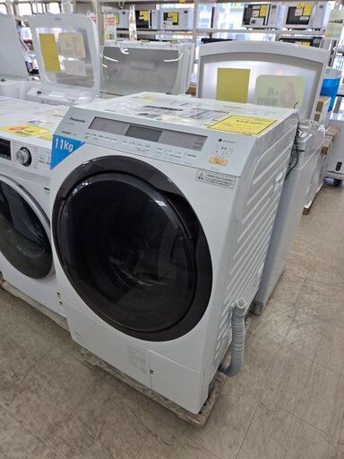 J8693 【リユースのサカイ柏店】 Panasonic パナソニック NA-VX8900L-W ドラム式洗濯乾燥機 VXシリーズ クリスタルホワイト 洗濯11.0kg 乾燥6.0kg ヒートポンプ乾燥 左開 2019年 動作確認、クリーニング済み 新品参考価格327,800円