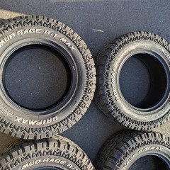 GRIPMAX MUD RAGE RT MAX 17インチタイヤ4本セットの画像