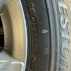 スタッドレス4本 アルミホイール込み　ブリヂストン VRXの画像