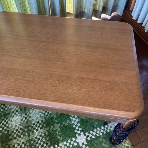 美品　山善　家具調こたつ　テーブル