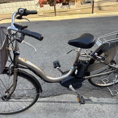 YAMAHA PAS natura 電動アシスト自転車 シャンパンゴールドの画像