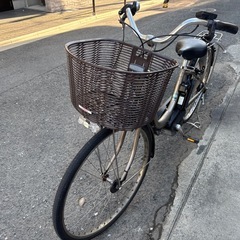 YAMAHA PAS natura 電動アシスト自転車 シャンパンゴールドの画像