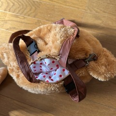 くまのショルダーバックの画像