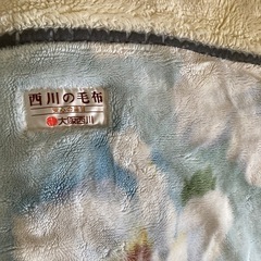 西川の毛布の画像
