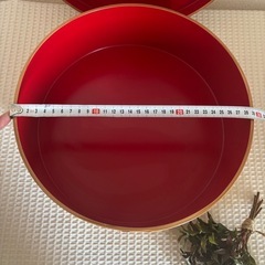 茶櫃　茶びつ　茶器収納　菓子入れ　曲げわっぱ？　和風　アンティーク　和雑貨　和風インテリアの画像